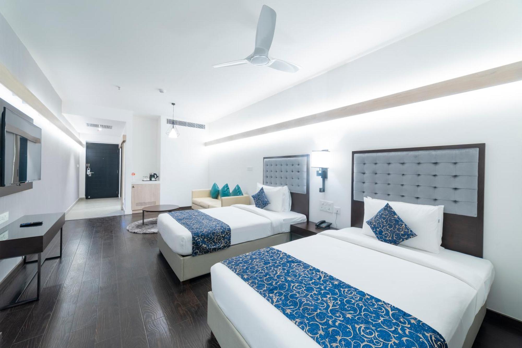 Hotel Deccan Serai Grande, Gachibowli, Haïdarabad Extérieur photo